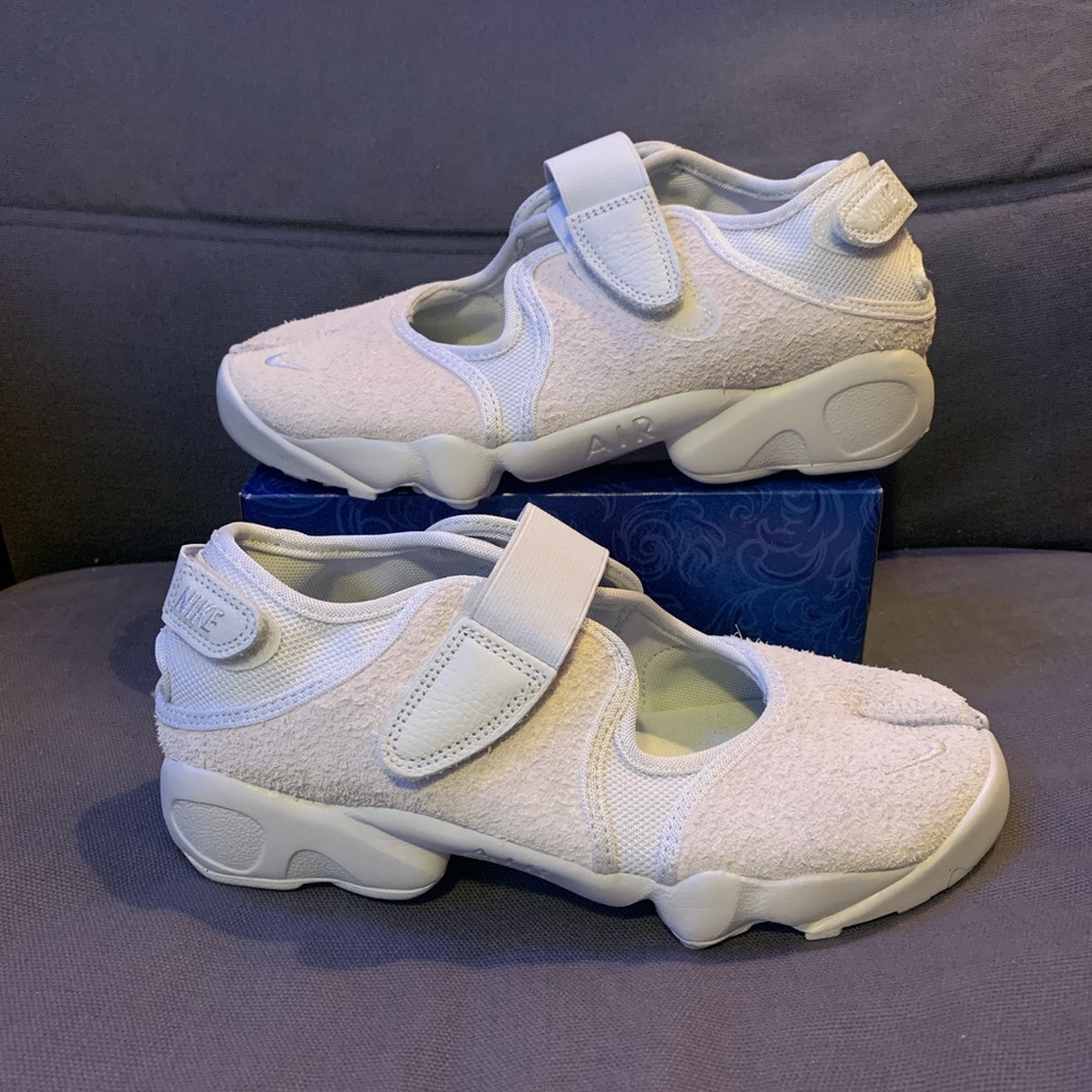 Nike Women's White Slip-On Mary Jane Sneakers